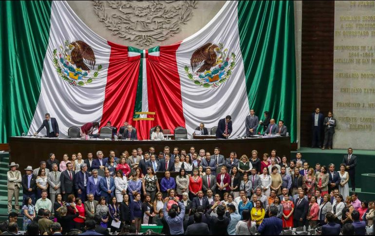 La madrugada de este jueves el pleno de la Cámara de Diputados aprobó por mayoría calificada la reforma educativa que impulsa el Presidente Andrés Manuel López Obrador. SUN / D. Sánchez