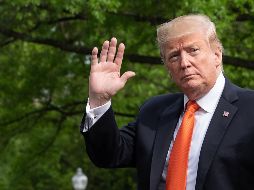 ''Solo espero que tengas la inteligencia, puesta en duda desde hace tiempo, de llevar a cabo un campaña exitosa en las primarias'', dijo Trump en Twitter. AFP / N. Kamm