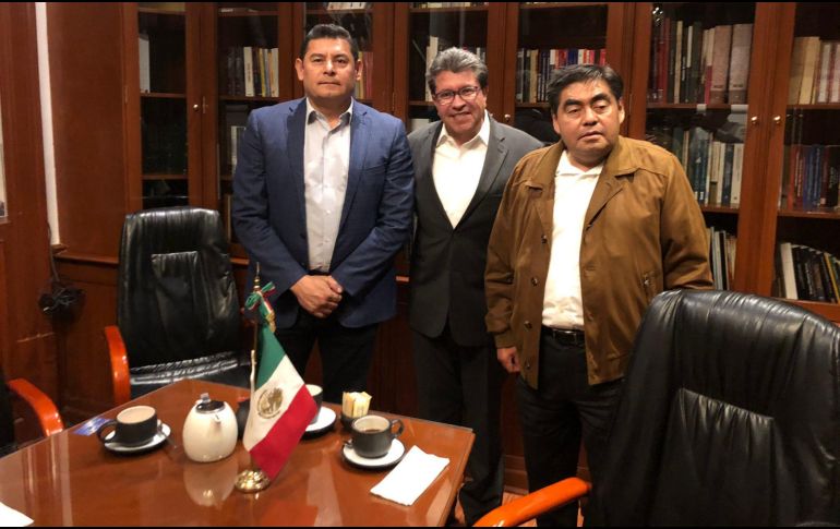 Barbosa Huerta agradeció la mediación realizada por el senador de Morena, Ricardo Monreal Ávila, en este conflicto. TWITTER/@MBarbosaMX