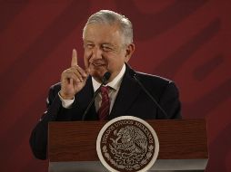 El Presidente sostiene que legalmente no hay ningún problema para cancelar el contrato. NTX / O. Ramírez