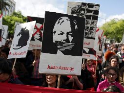 Informan que Washington estaría buscando la forma de acusar oficialmente a Assange por haber recibido y compartido información secreta. AP/A. Franca