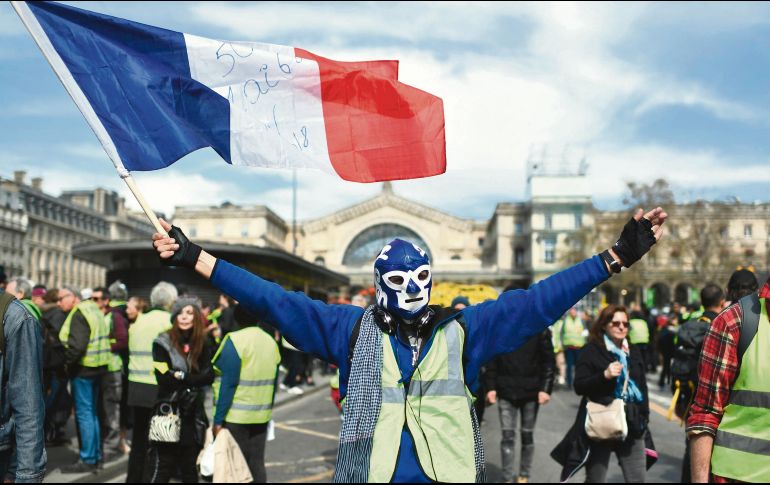 La protesta podría reunir hasta 27 mil personas. ARCHIVO / AFP