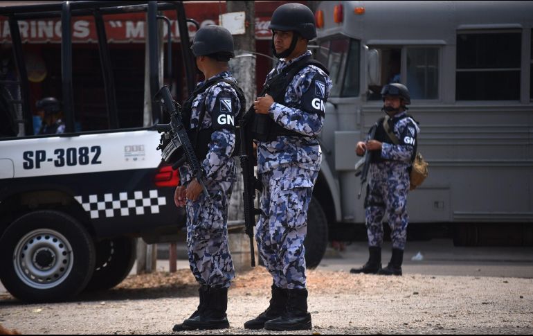Los elementos vigilan, principalmente, las zonas fronterizas de la capital. EFE/A. Hernández