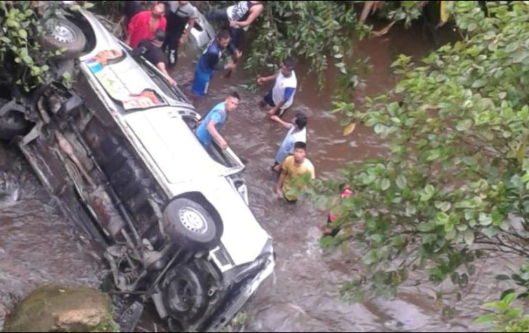 Al menos seis personas resultaron heridas tras este hecho. TWITTER