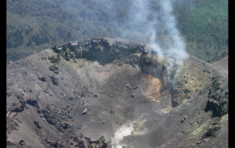 Fotogalería: Así luce el Volcán de Colima tras repuntar su actividad