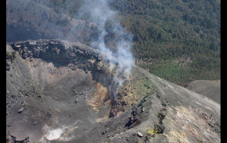 Fotogalería: Así luce el Volcán de Colima tras repuntar su actividad