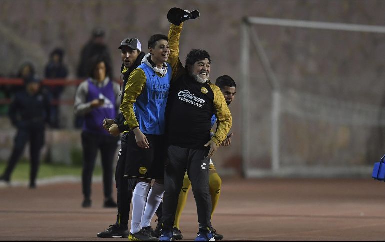 Es la segunda Final alcanzada por Maradona en su carrera como entrenador . MEXSPORT