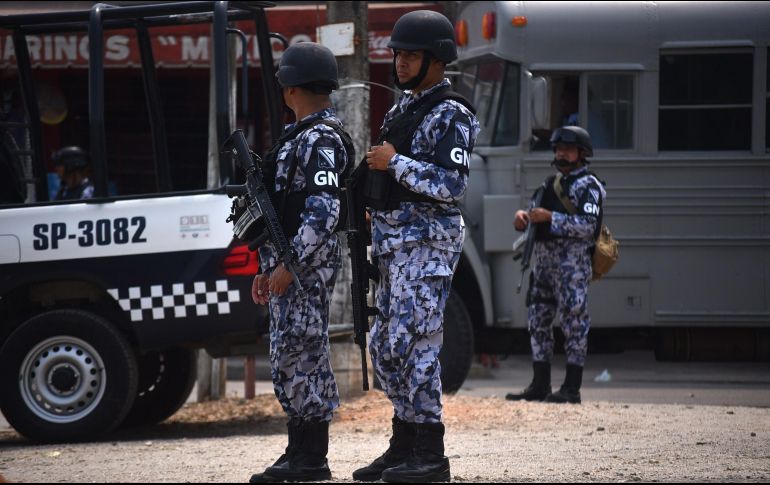 Hasta el momento la Guardia Nacional opera en 21 regiones