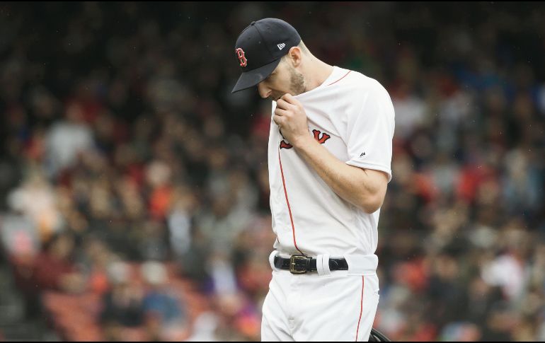 Chris Sale no ha desquitado el contrato que firmó antes de esta temporada. AP / S. Senne