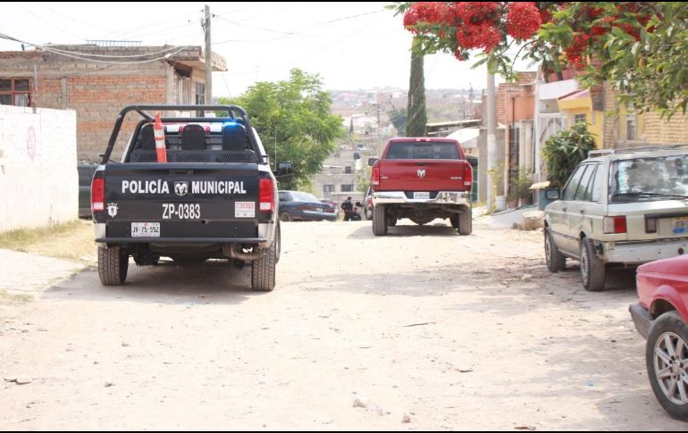 Alrededor de las 10:45 horas, elementos recibieron el reporte de sobre los cruces de las calles Privada Delli y Acatl, en Mesa Colorada Poniente. ESPECIAL