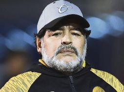 Diego Armando Maradona está satisfecho con lo realizado con Dorados. MEXSPORT