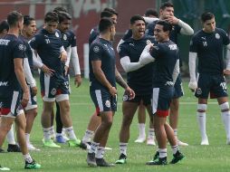 El ánimo en Chivas se mantuvo alto durante los entrenamientos de este martes. EL INFORMADOR/G. Gallo