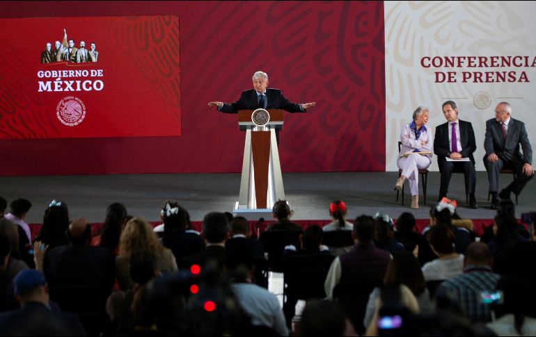 López Obrador señaló que en el texto se podrá encontrar la palabra 
