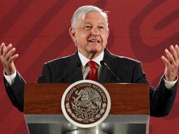 López Obrador sostiene que puede ser en un periodo extraordinario que se vuelva a votar la reforma educativa. NTX / J. Lira