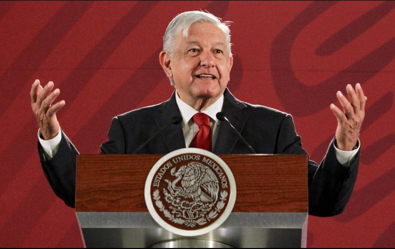 López Obrador sostiene que puede ser en un periodo extraordinario que se vuelva a votar la reforma educativa. NTX / J. Lira