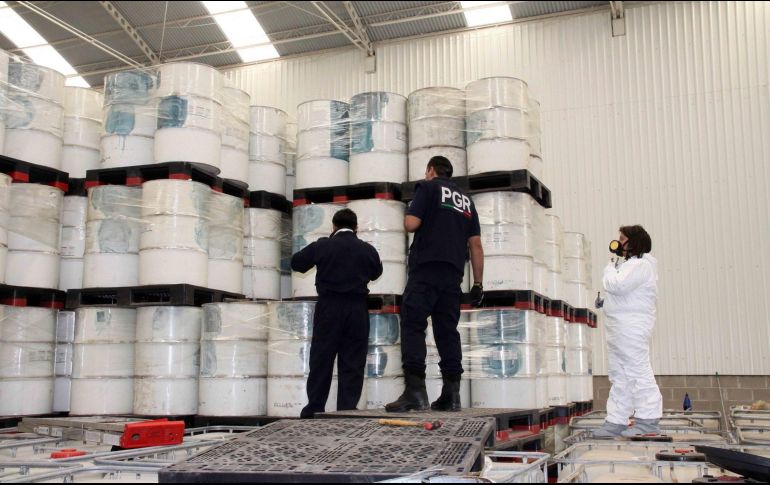 Son 11 los sentenciados por participar en un operativo internacional de tráfico de metanfetaminas. EL INFORMADOR / ARCHIVO