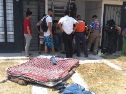 Debido a la gravedad de las quemaduras, el hombre fue llevado al Hospital Civil Viejo. ESPECIAL / Policía de Tlajomulco