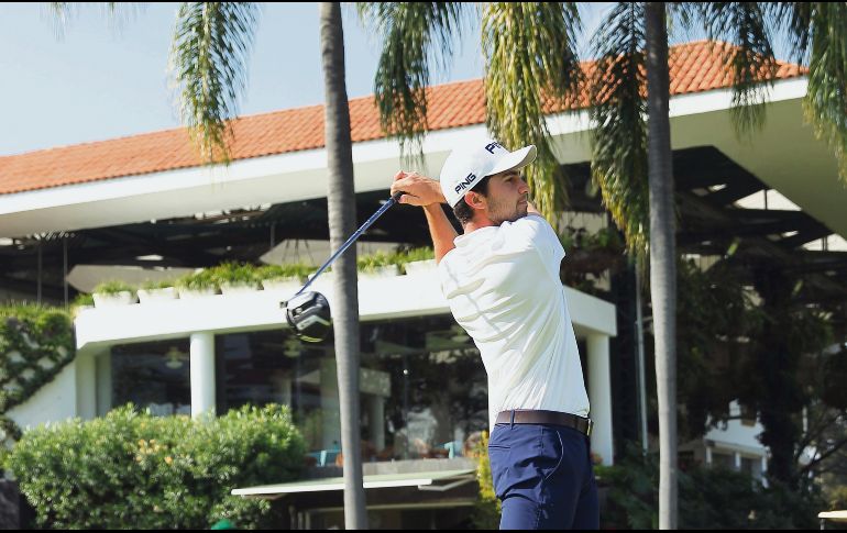 Álvaro Ortiz arranca hoy su participación en el Wells Fargo Championship. EL INFORMADOR / E. Barrera