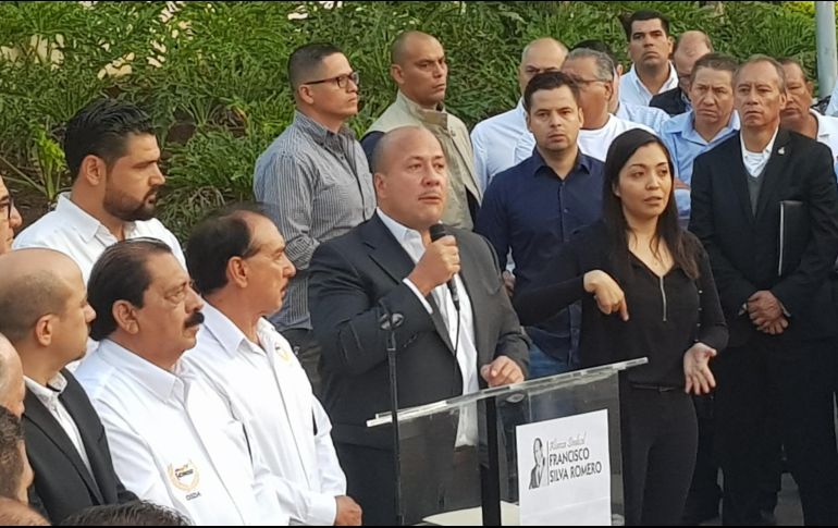 Alfaro celebró el respaldo del Presidente a su planteamiento para revisar los casos de presunta corrupción entre las autoridades judiciales. EL INFORMADOR/C. Gallegos