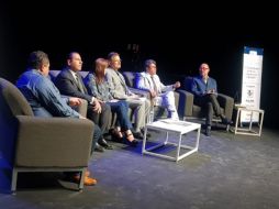 El rector de la Universidad de Guadalajara (UdeG), Ricardo Villanueva, dio la bienvenida a los participantes al Centro de Artes Escénicas que es la sede. EL INFORMADOR/ E. Barrera