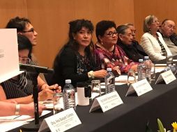 Ernestina Godoy encabezó el evento, realizado en el auditorio José Luis Sánchez Bribiesca, de la Torre de Ingeniería UNAM. TWITTER/ @ErnestinaGodoy_