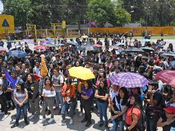La asamblea estudiantil se reanudará hoy después de la marcha. SUN/A. Martínez