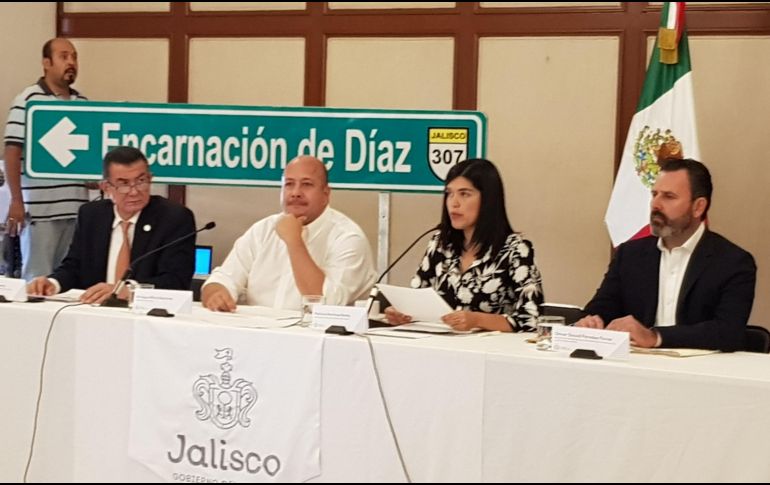 Alfaro anunció que se invertirán tres mil 540 millones de pesos mediante un esquema de financiamiento donde un particular construirá la carretera y el gobierno pagará en anualidades. EL INFORMADOR/Y. Mora