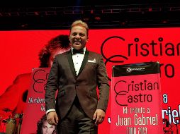 Cristian Castro. Para el cantante es un honor recordar a Juan Gabriel. EL INFORMADOR/E. Esparza