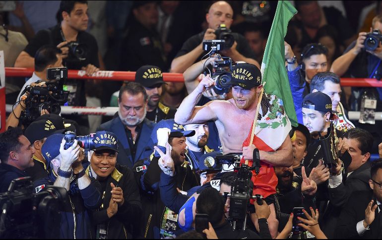 Más de 20 mil espectadores serán testigos del duelo en el que ''Canelo'' expondrá sus cetros de peso medio del CMB y AMB, y Jacobs el de la FIB, además de disputarse el ''Cinturón maya''. MEXSPORT / ARCHIVO