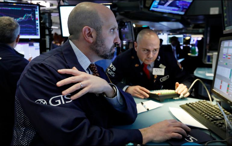 El NYSE Composite avanza 73.86 puntos (0.57 por ciento) situándose en 13 mil 003.42 unidades. AP / ARCHIVO