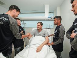 Casillas permanece estable y su evolución es buena. TWITTER/@Porto