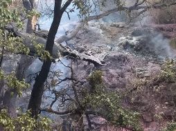 La avioneta afectada supuestamente pertenecía a la escuela de aviación Integral Nacional. ESPECIAL