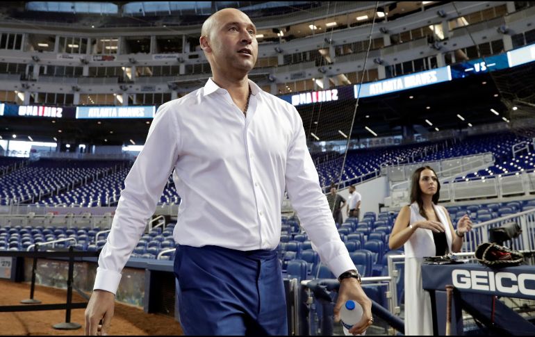 Jeter adquirió a los Marlins hace 19 meses. AP/I. Sladky