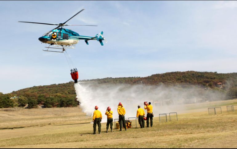 El director del OPD también resalta la capacidad de respuesta de la coordinación hecha entre brigadistas y bomberos. EL INFORMADOR/ ARCHIVO