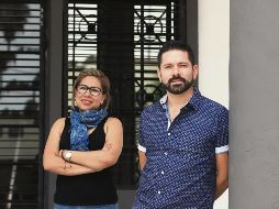 Al frente. Argelia Flores, coordinadora de Marketing y Vinculación de Sensorium y Hugo Mijangos, coordinador académico. EL INFORMADOR / F. Atilano
