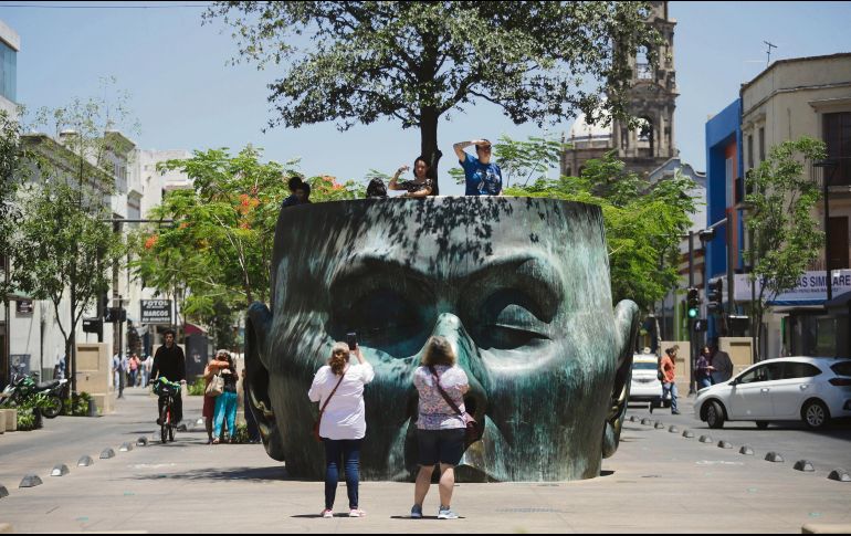 El Centro histórico es uno de los 10 polígonos con botones de emergencia en los comercios. EL INFORMADOR / F. Atilano