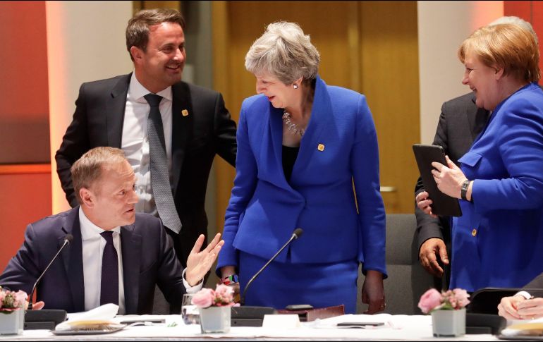 May consiguió meses de prórroga para negociar el Brexit el mes pasado. EFE