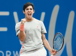 Christian Garín derrotó en la Final a Matteo Berrettini. AFP
