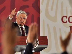 López Obrador dijo que se tiene que investigar si no hubo influyentismo en la compra de medicamento. NTX / A. Guzmán