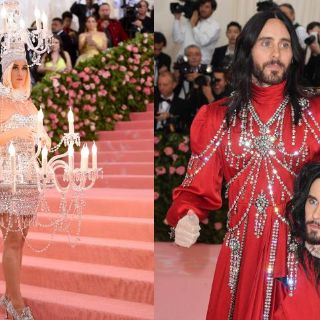 Katy Perry y Jared Leto desfilan en la Gala del MET