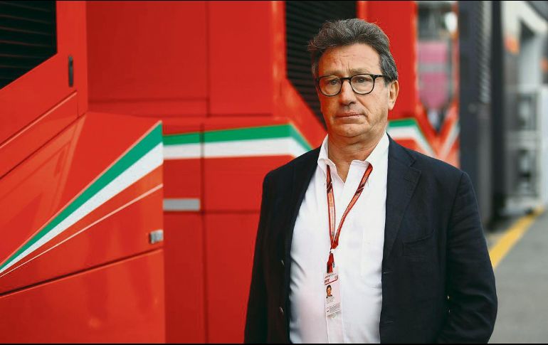 Louis Camilleri ve potencial en Ferrari para competirle a Mercedes. AP