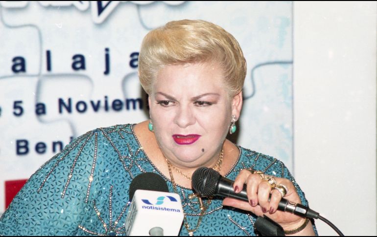 Paquita la del Barrio presentará su próximo concierto en el Auditorio Nacional el siguiente sábado 11 de mayo. EL INFORMADOR / ARCHIVO