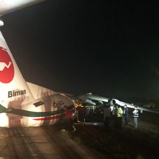 Avión se desliza en aeropuerto de Birmania; reportan 33 heridos
