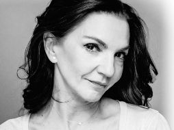 La actriz, feliz con darle forma al papel de “Doña Teresa”. CORTESÍA