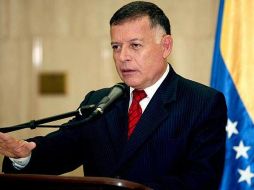 Arias Cárdenas ya se encuentra en territorio nacional y alista la presentación de sus cartas credencial. ESPECIAL