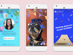 La red social Facebook pretende celebrar a los usuarios para que puedan tener un gran día con amigos y familiares. ESPECIAL / newsroom.fb.com