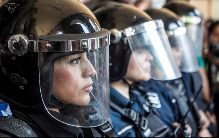 Declara que son más las mujeres con hijos que portan el uniforme de la corporación, lo que es una muestra de una mayor apertura y equidad en las instituciones. EL INFORMADOR/ ARCHIVO