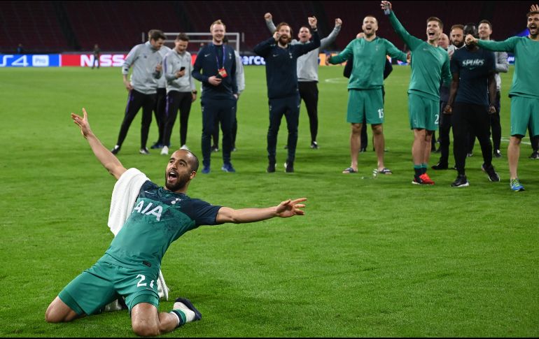 El Tottenham y el Liverpool disputarán la Final de la Champions, mientras el Arsenal y el Chelsea harán lo propio en la Europa League. AFP/E. Dunand