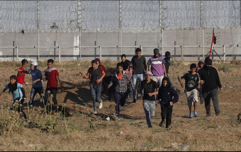 Egipto, Naciones Unidas y Catar median para consolidar una tregua en la zona. AFP/S. Khatib