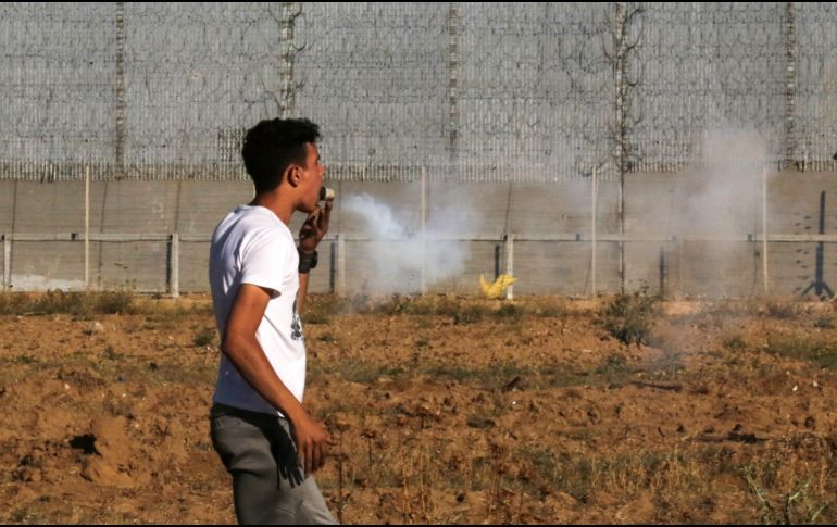 Egipto, Naciones Unidas y Catar median para consolidar una tregua en la zona. AFP/S. Khatib
